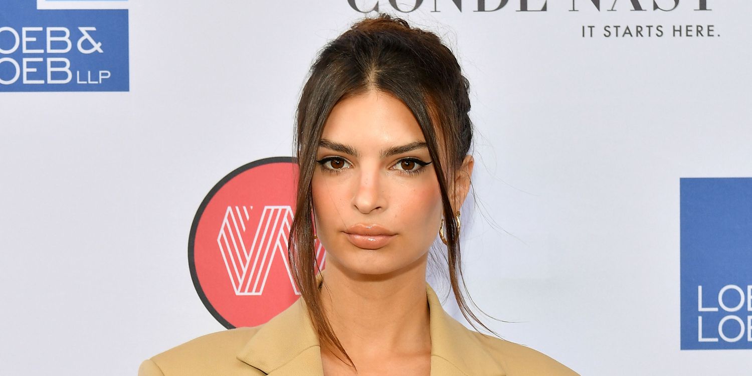 Featured image for Emily Ratajkowski Rocks Bold New Look with Pixie Cut and See-Through Top.