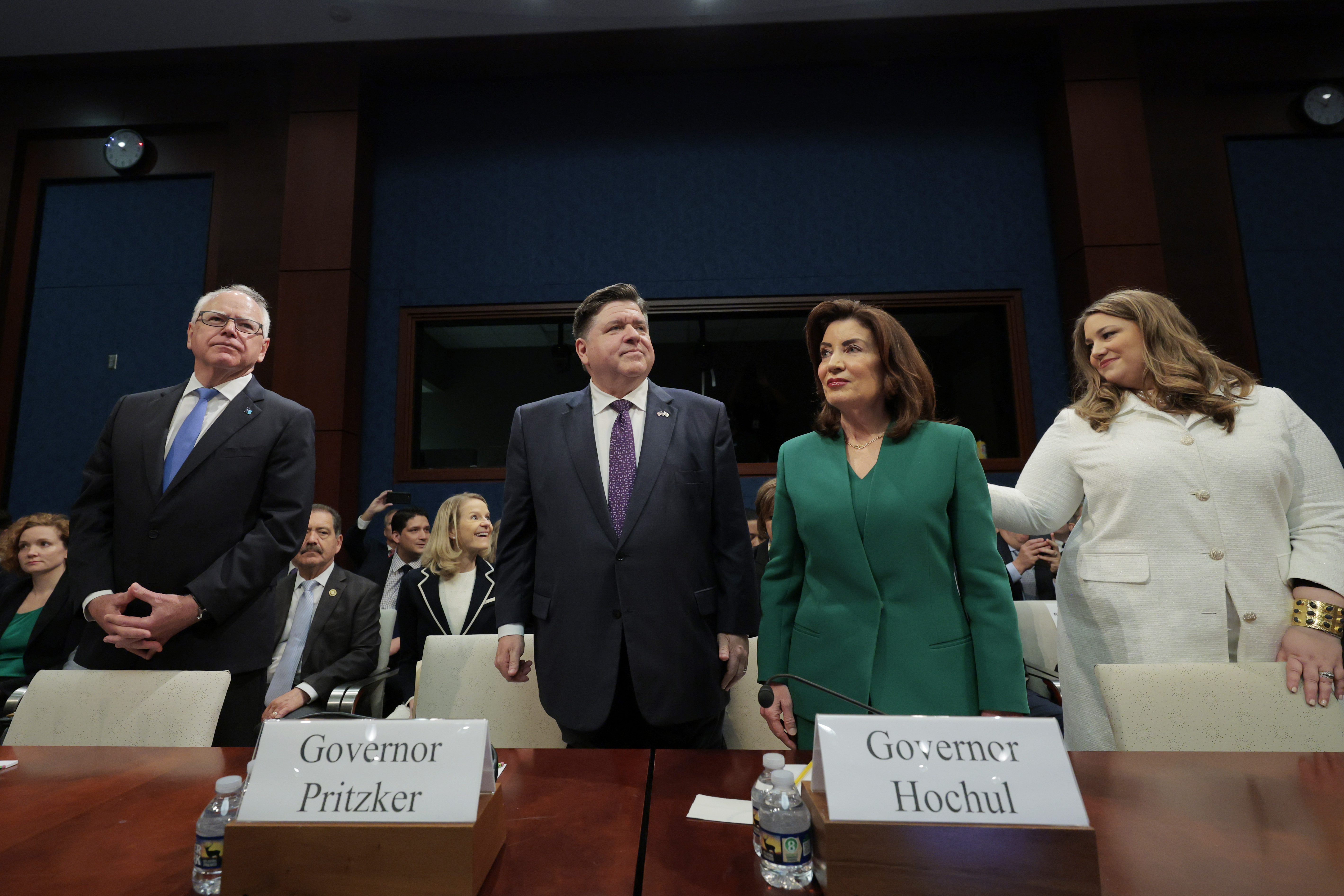 Featured image for Democratic Governors Confront GOP Oversight on Immigration Policies