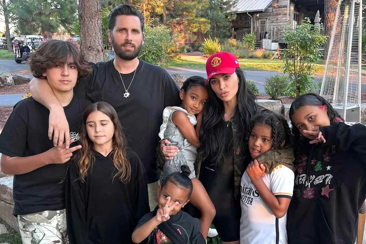 Featured image for Kim Kardashian Shares Rare Family Photos Featuring 13-Year-Old Mason Disick