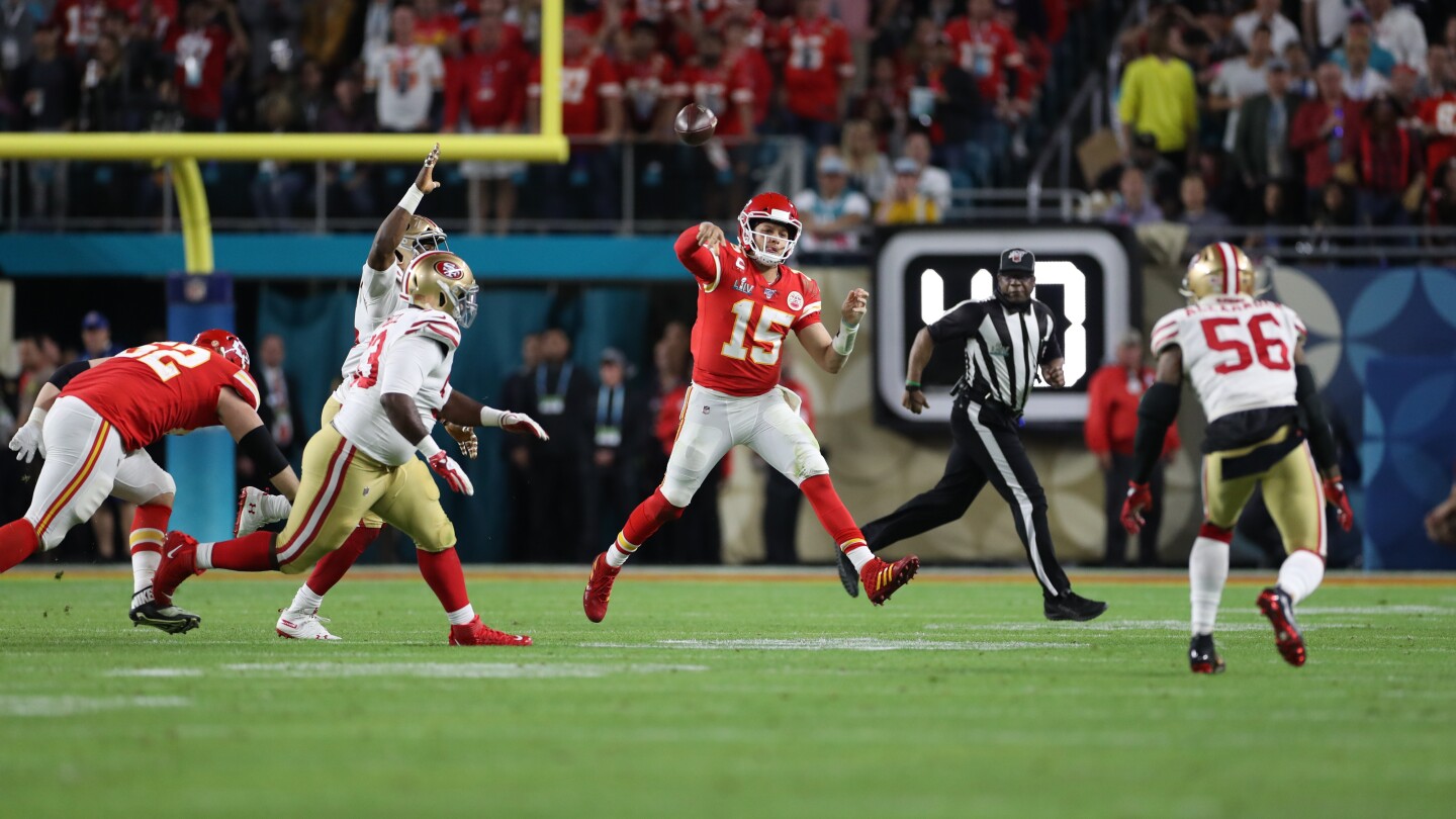 "Super Bowl LVIII Jersey Reveals: Chiefs in Red, 49ers in White"