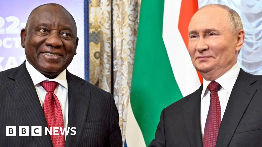 Ramaphosa lauds Putin for helping bring home South Africans ensnared in Ukraine conflict