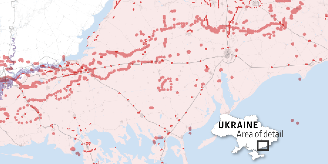 Visualizing Ukraine's Counteroffensive: Maps and Charts.