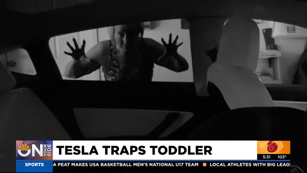 Featured image for Toddler Rescued from Tesla After Battery Dies in 100-Degree Heat