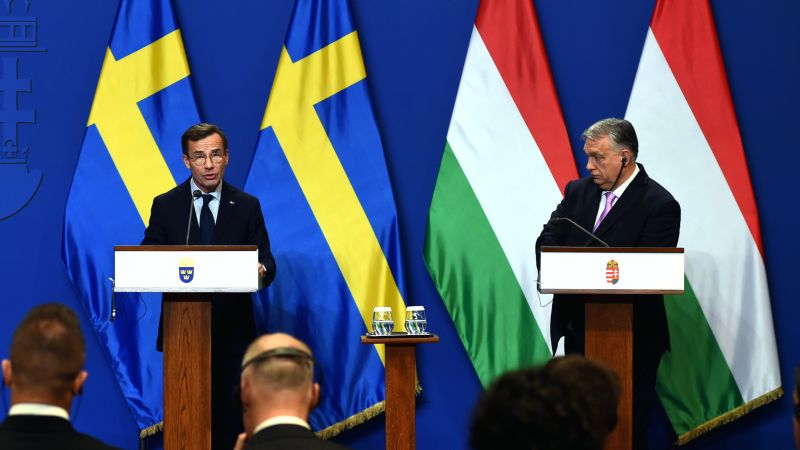 Orbán Supports Sweden's NATO Bid Ahead of Final Vote