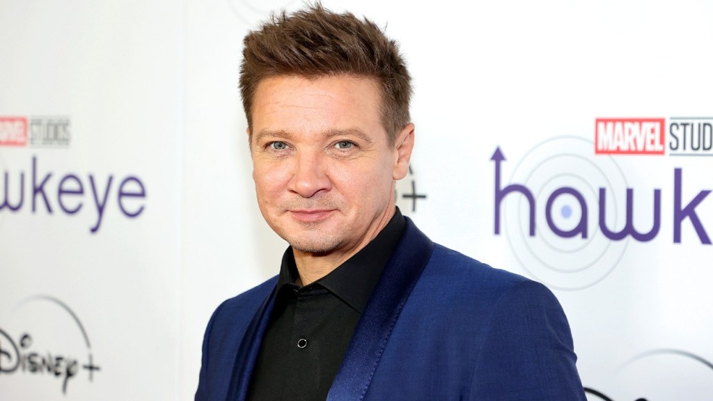 Jeremy Renner Rides Motorized Scooter at Six Flags After Snowplow Accident Recovery