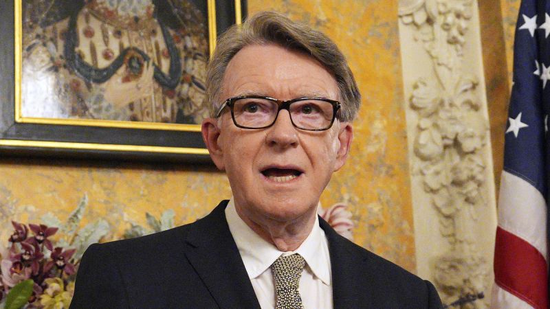 Featured image for UK Fires US Ambassador Peter Mandelson Over Epstein Links