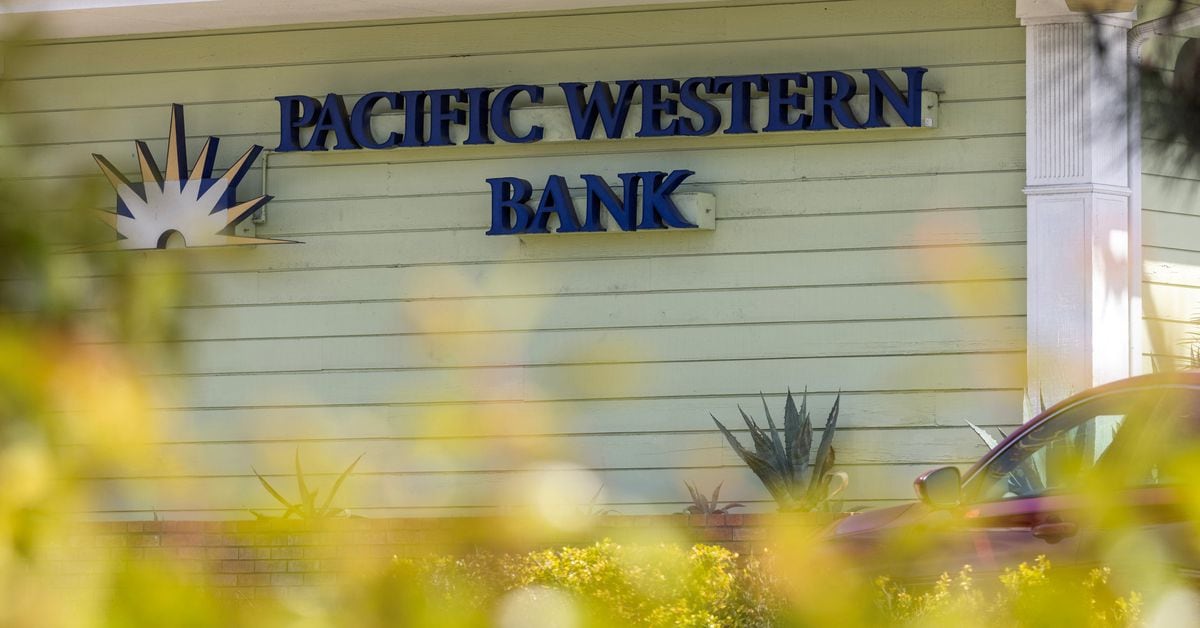 Featured image for PacWest's rollercoaster ride impacts regional bank stocks.