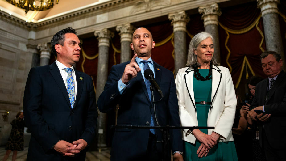 Featured image for "Democrats' Unprecedented Move Saves Foreign Aid Bills for Ukraine and Israel"