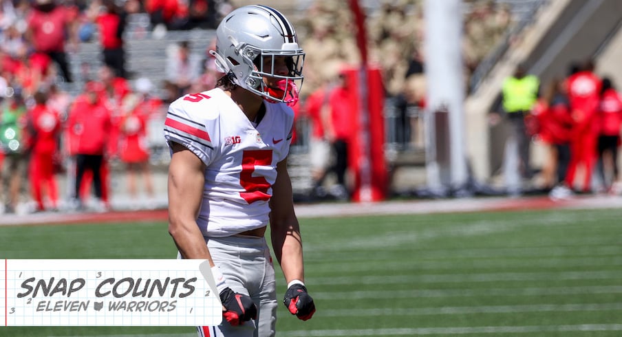 Featured image for "Analyzing Ohio State's 2024 Spring Game: Positional Snap Counts, QB Battle, and Storylines"