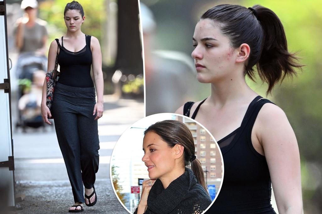 Featured image for Suri Cruise Echoes Mom Katie Holmes in New Summer Photos