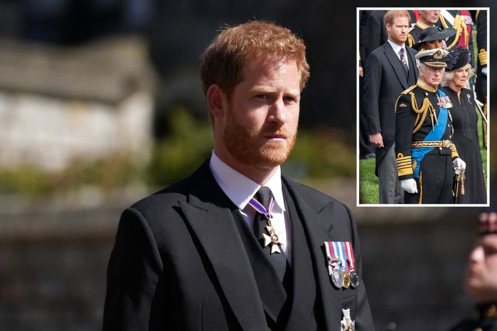 Prince Harry's Seating Arrangement at King Charles' Coronation Explained
