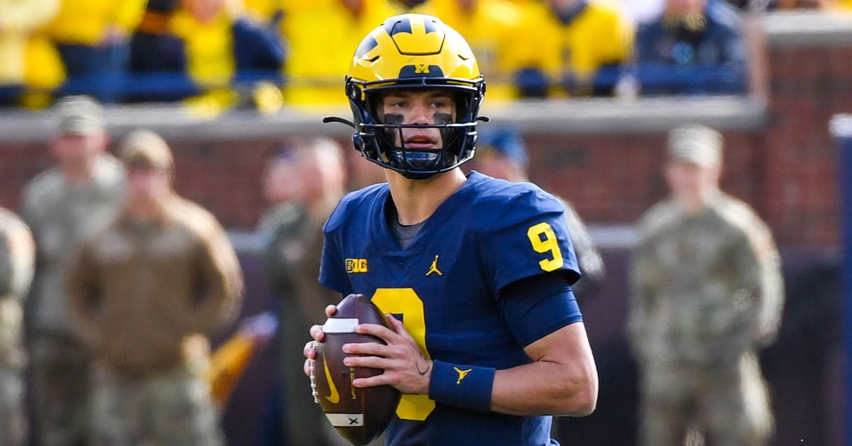 Featured image for "Patriots' Eliot Wolf Pushes for J.J. McCarthy as Top QB Prospect"