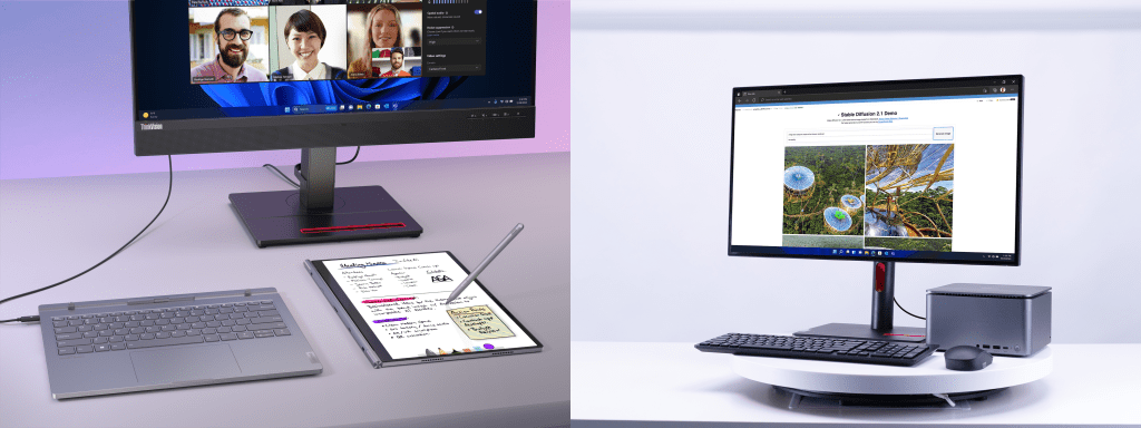 Featured image for "Lenovo Unveils AI-Powered ThinkBook Laptops, Legion Gaming PCs, and Yoga 2-in-1s at CES 2024"