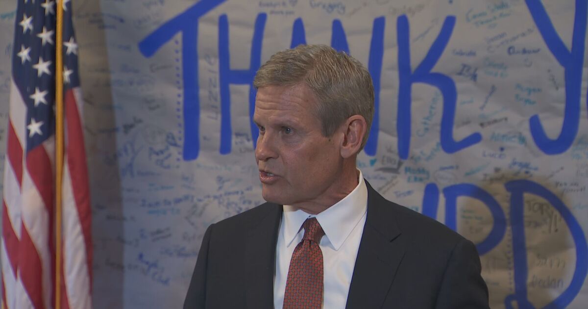 Tennessee Governor Bill Lee calls special session for gun safety legislation.