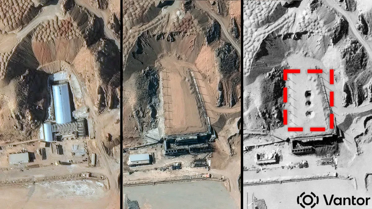 Satellite clues point to a 30,000-lb bomb strike on Taleghan 2 amid Iran nuclear pressure