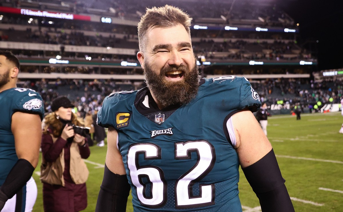Featured image for "Jason Kelce's Epic Cereal Feat: Conquering the Giant Bowl"