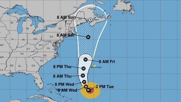 "Hurricane Lee's Growing Impact on East Coast and Cruise Itineraries"