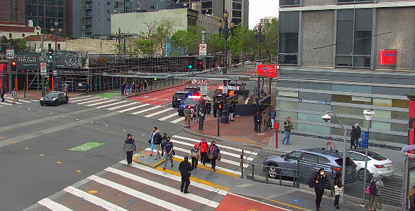 Violence Erupts Near San Francisco's Van Ness Muni Station