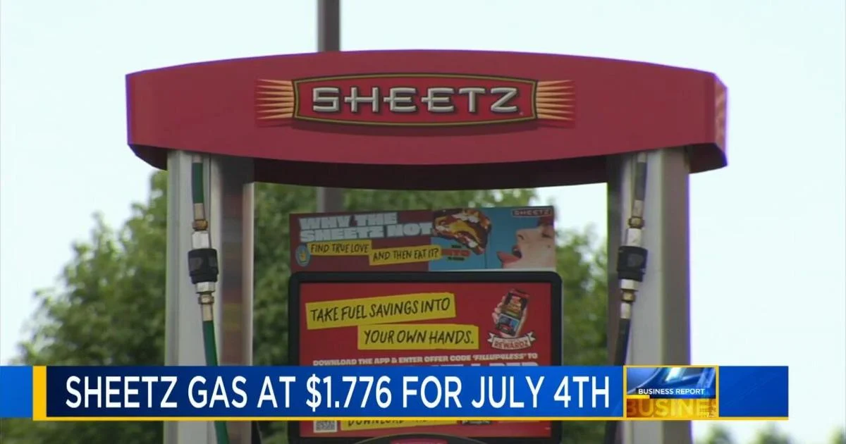 Sheetz Offers $1.776 Gas Price for Fourth of July Celebration