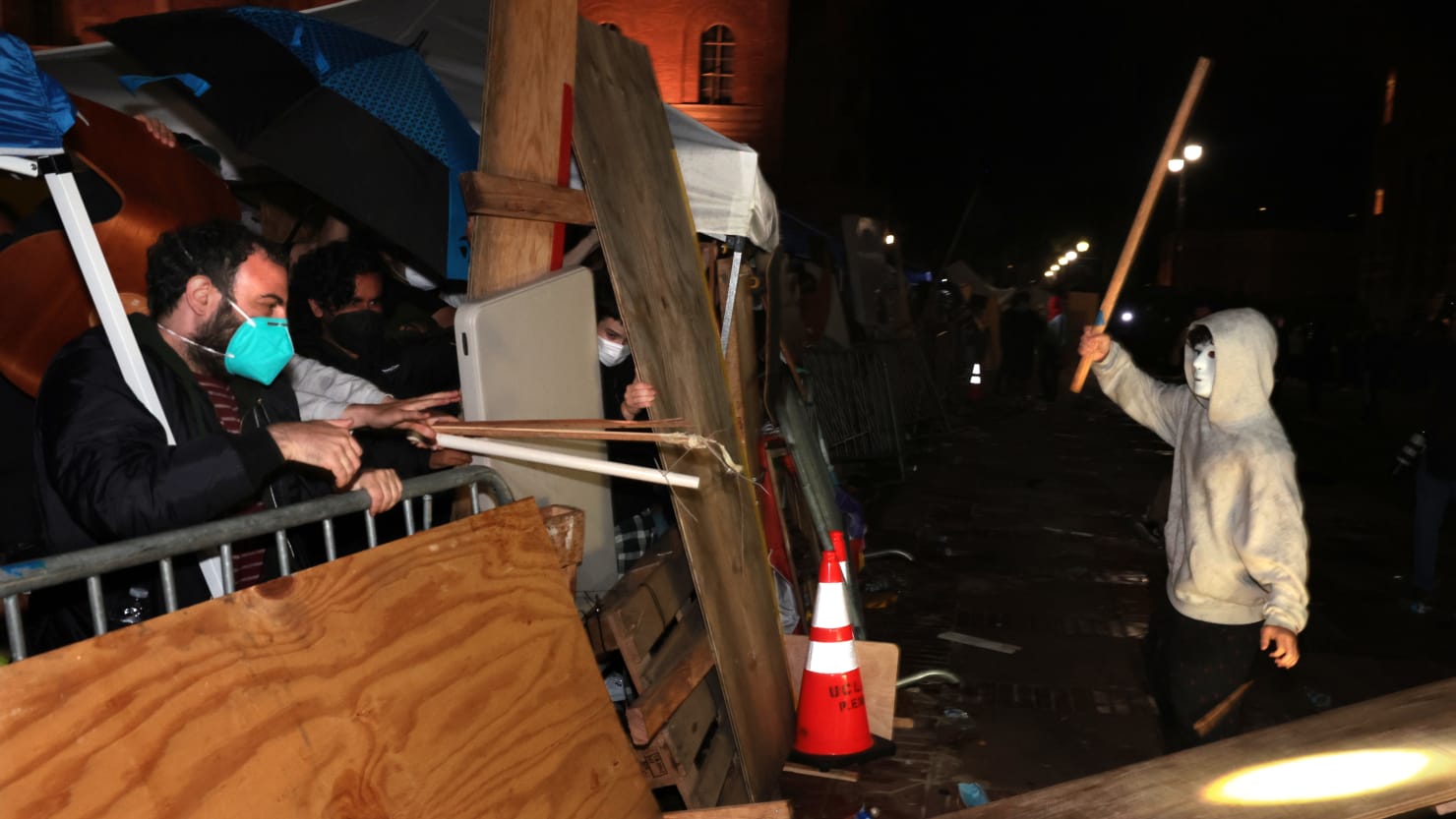 Featured image for Teen Arrested for Violent Attack on UCLA Pro-Palestine Camp