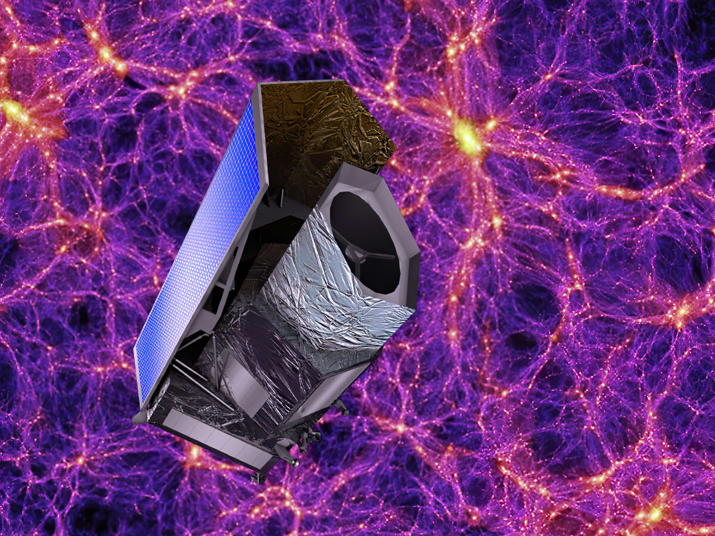 "Euclid Telescope Embarks on Cosmic Quest to Unveil Dark Universe's Secrets"