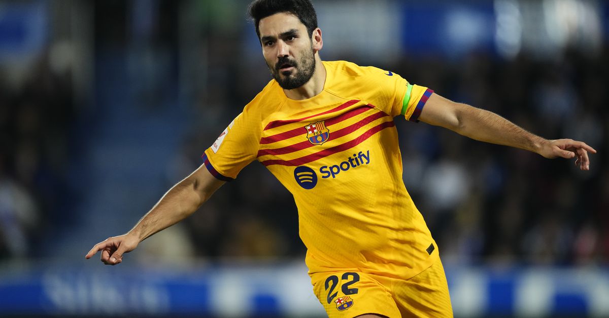 Featured image for "Ilkay Gundogan Shines as Barcelona Triumphs 3-1 Over Alavés"