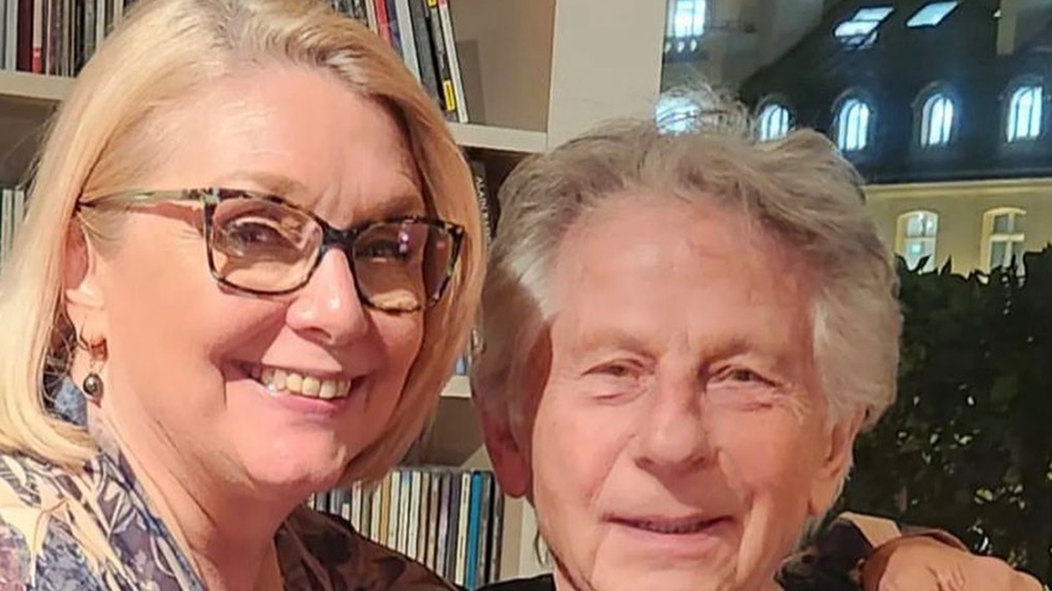 Roman Polanski and rape victim reunite for controversial photo.