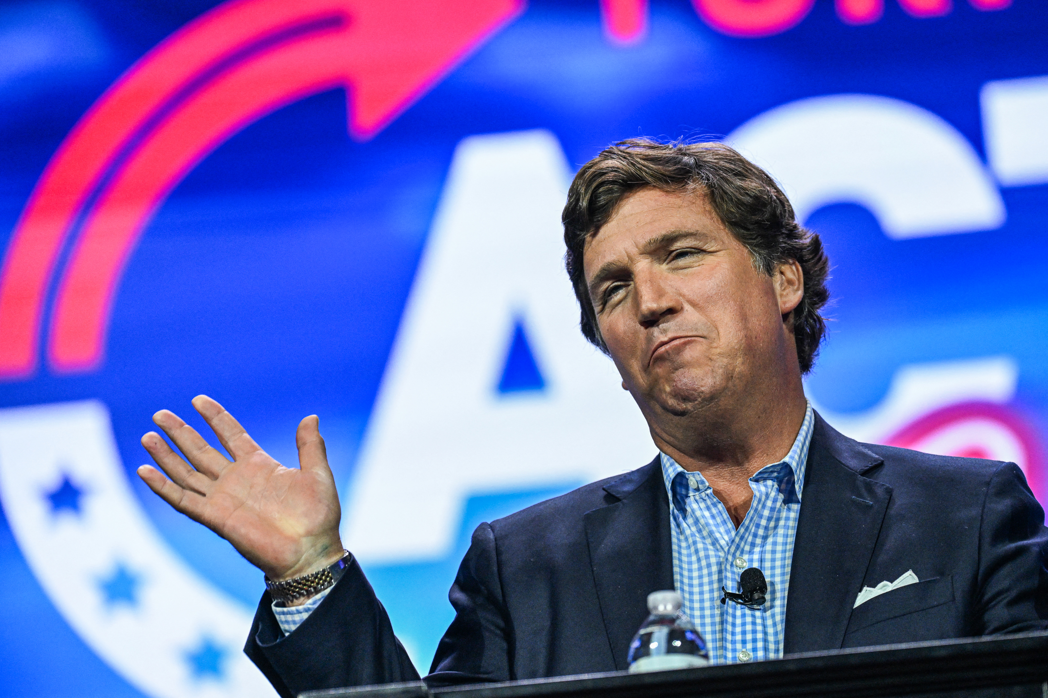 "Tucker Carlson Condemns GOP Senators as 'F---ing Lunatics' for Pushing Iran Military Strikes"