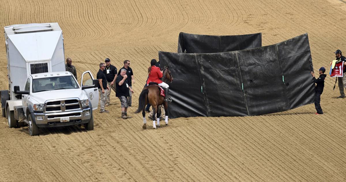 Featured image for Bob Baffert faces backlash after horse euthanized at Preakness.