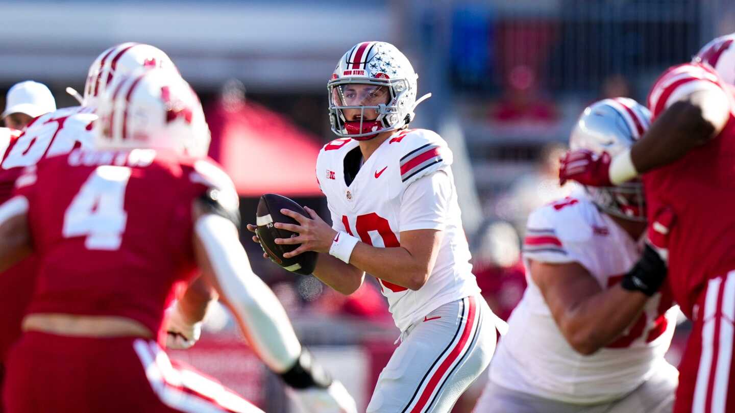 Featured image for Week 8 College Football Highlights: Ohio State Dominates, Heisman Race Heats Up