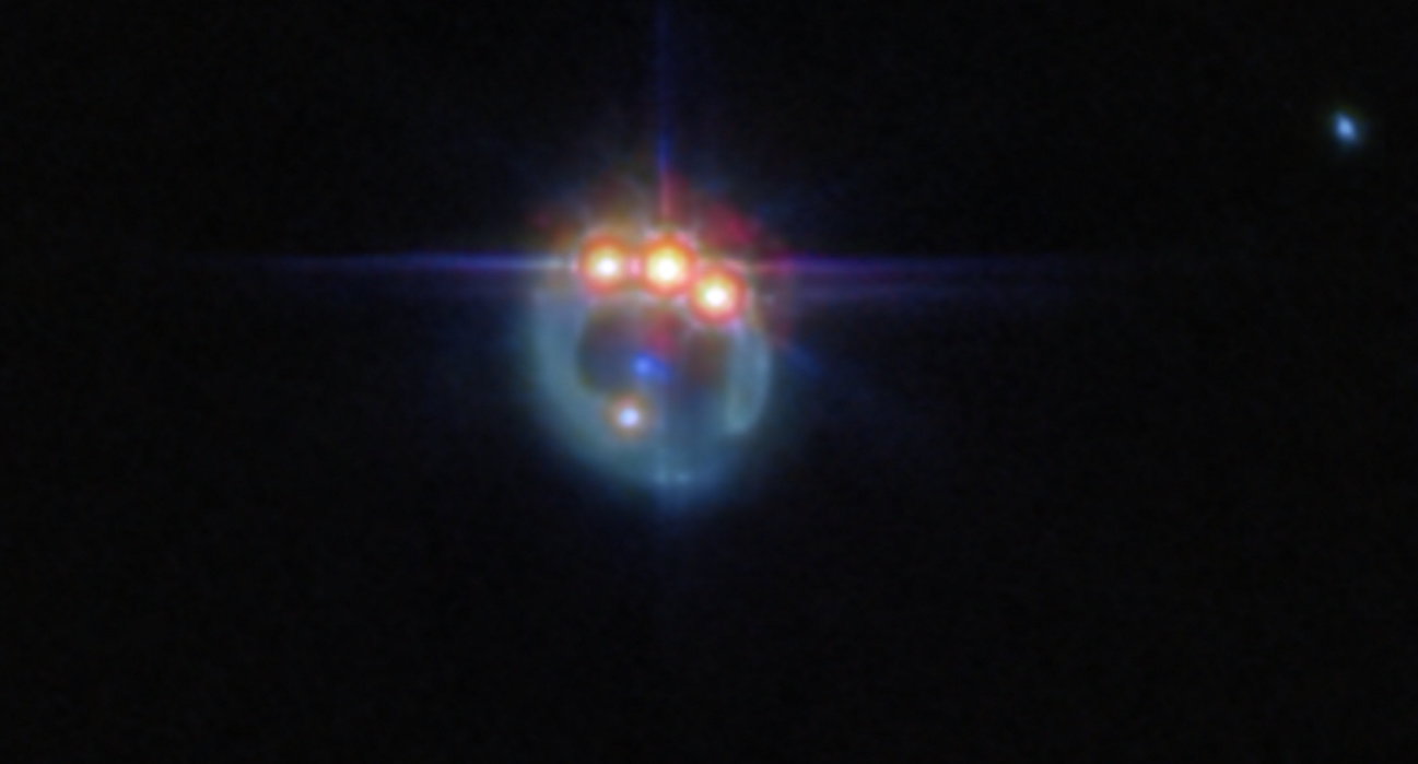 James Webb Telescope Discovers Sparkling 'Jeweled Ring' in Space