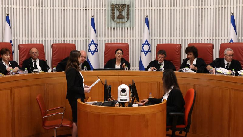 Featured image for Israel's High Court Annuls Judicial Overhaul Amidst Conflict with Hamas