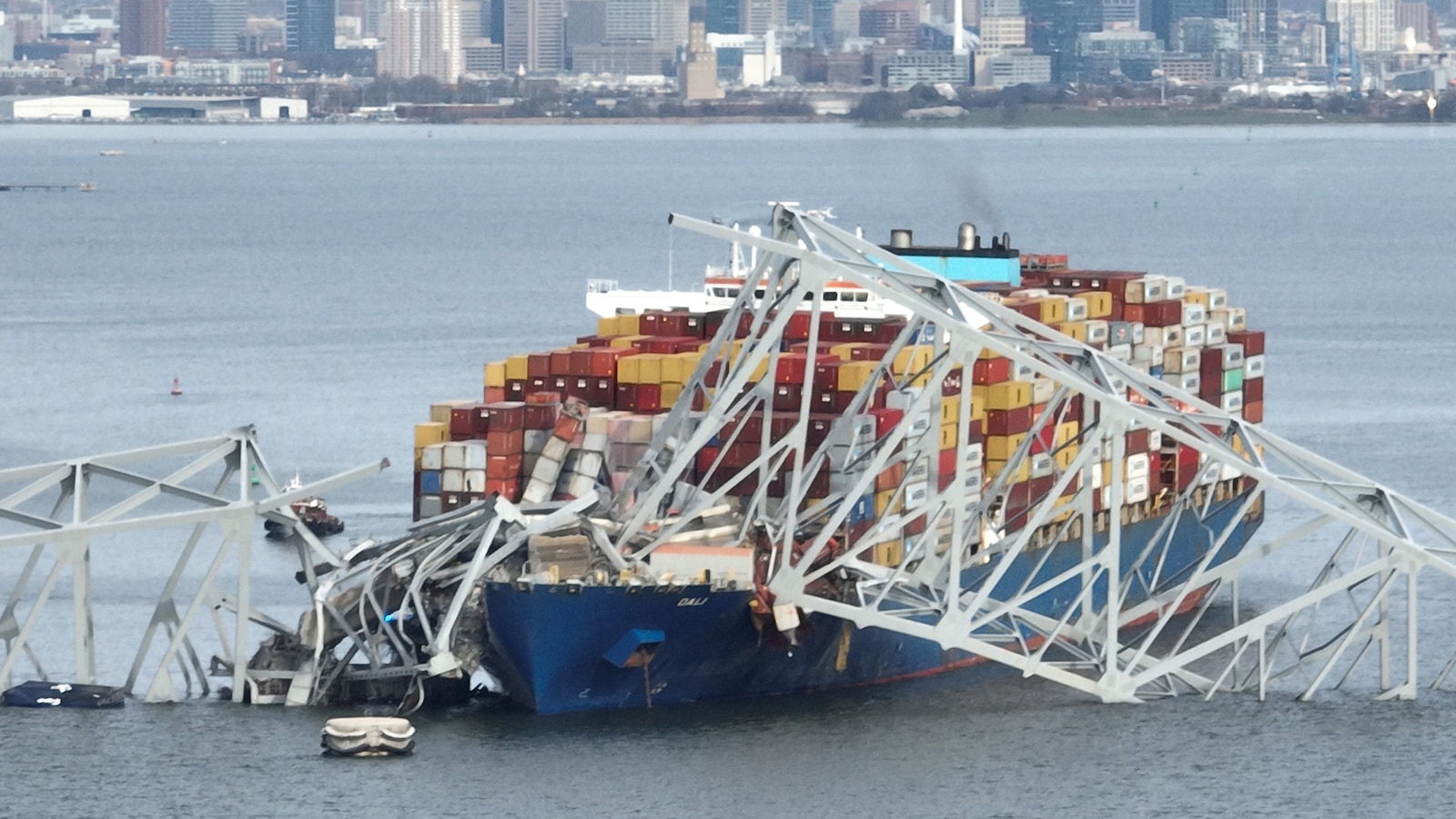 Featured image for "Another Missing Worker's Body Recovered in Baltimore Bridge Collapse"