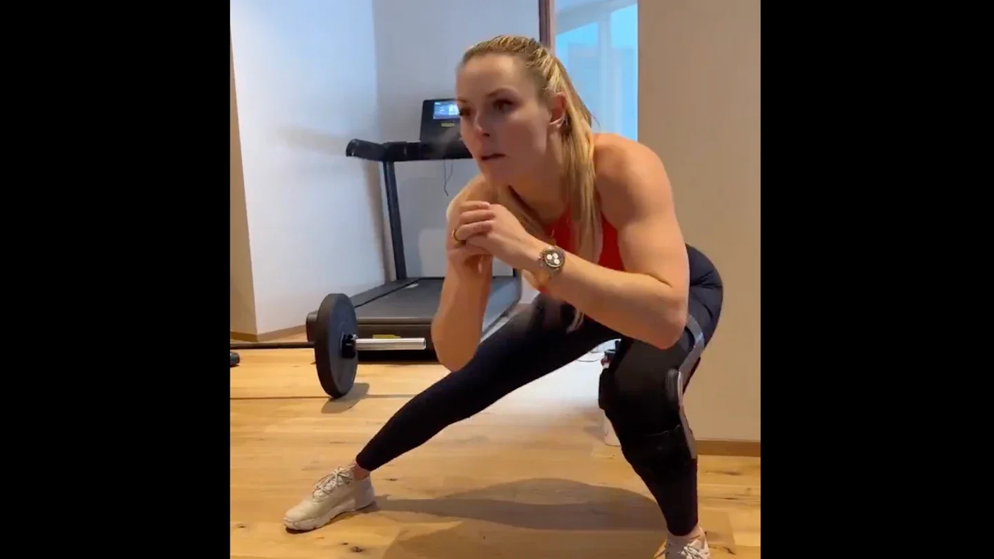 Vonn Powers Through Post-Injury Workout, Eyeing 2026 Milan-Cortina Olympic Return