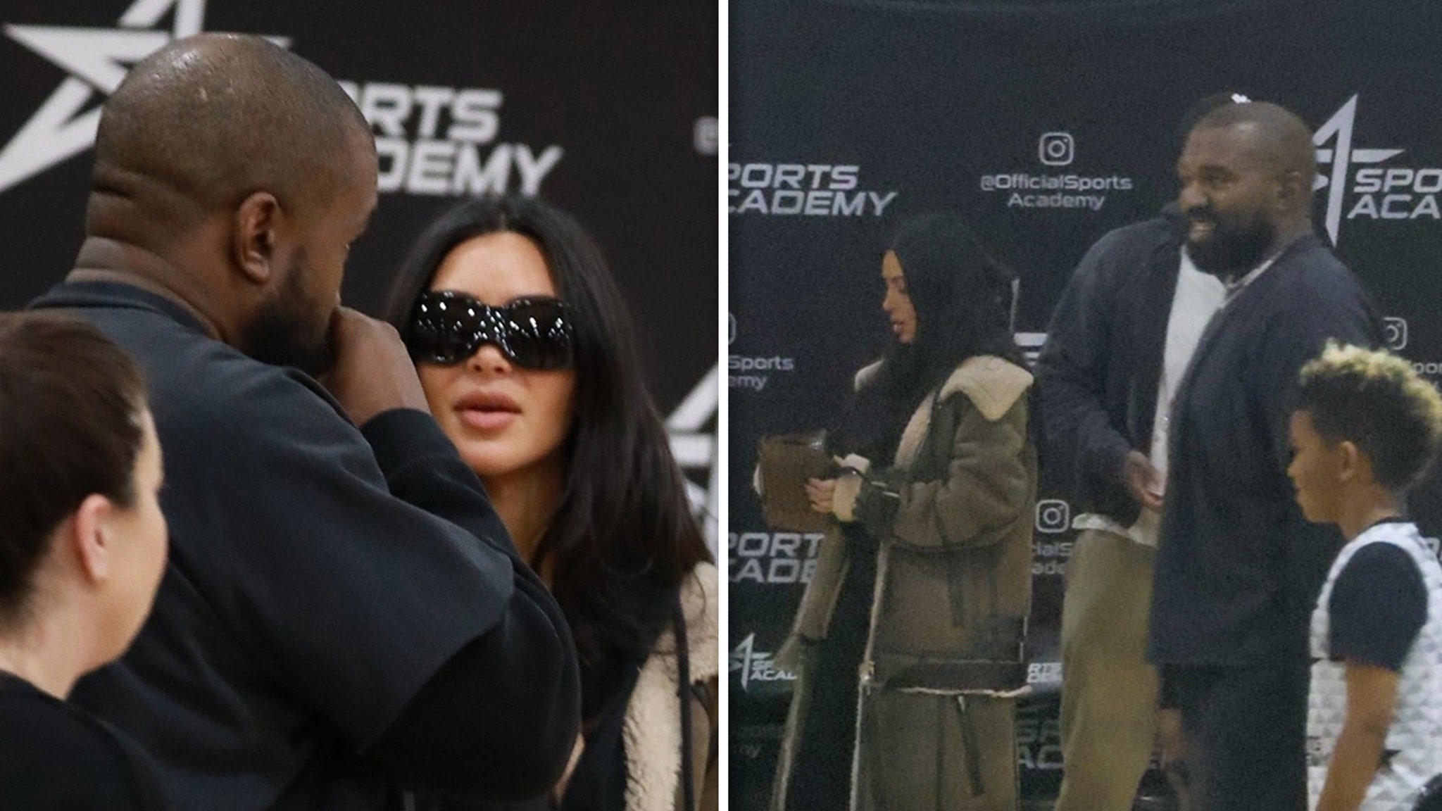 "Kim Kardashian and Kanye West's Awkward Reunion at Son's Basketball Game"