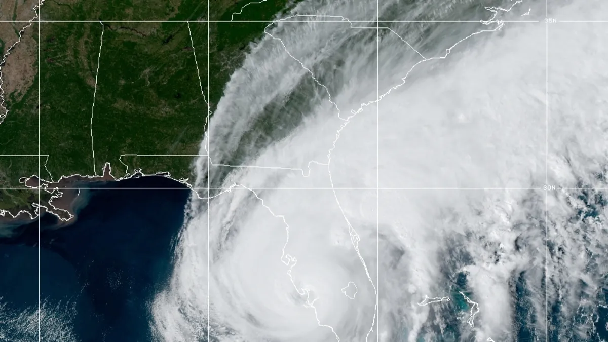 NOAA predicts near-normal 2023 hurricane season with potential system off Florida coast.