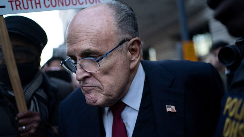 Featured image for Rudy Giuliani's Bankruptcy Filing Amidst Defamation Case and Massive Payment Order