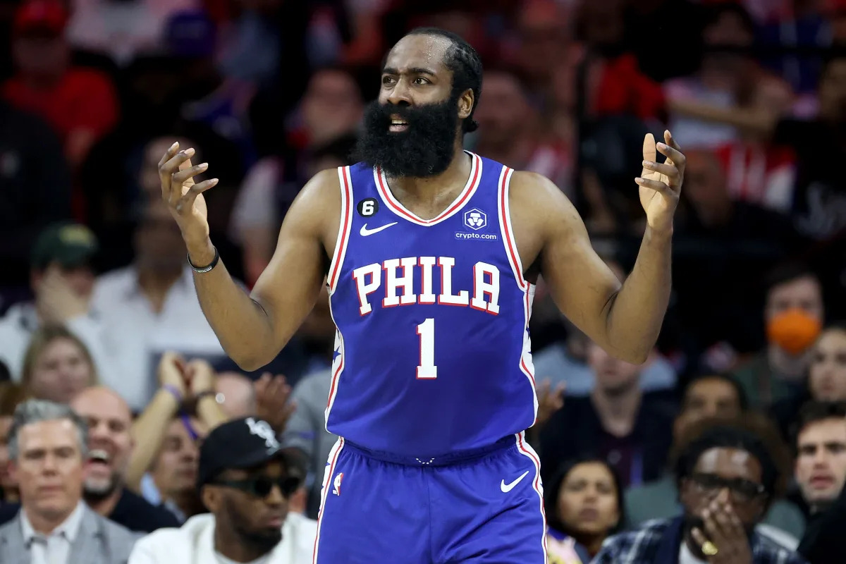 "NBA Slaps James Harden with $100,000 Fine for Accusing Sixers Exec of Lying"