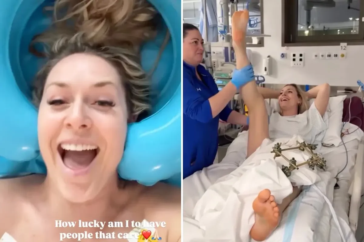 Lindsey Vonn comes home after Olympic crash leaves her unable to stand