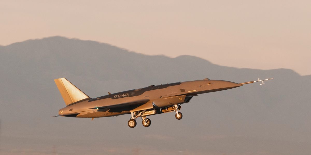 Featured image for Anduril’s YFQ-44A Drone Wingman Completes First Flight Tests