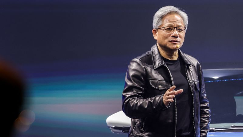 "Nvidia CEO Jensen Huang's Soaring Wealth Amid Record Stock Surge"