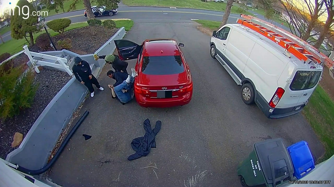 "Recent Crime Spree in Rocky Hill, Connecticut Caught on Camera"