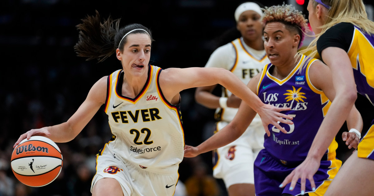Caitlin Clark Leads Fever to First WNBA Win Over Sparks