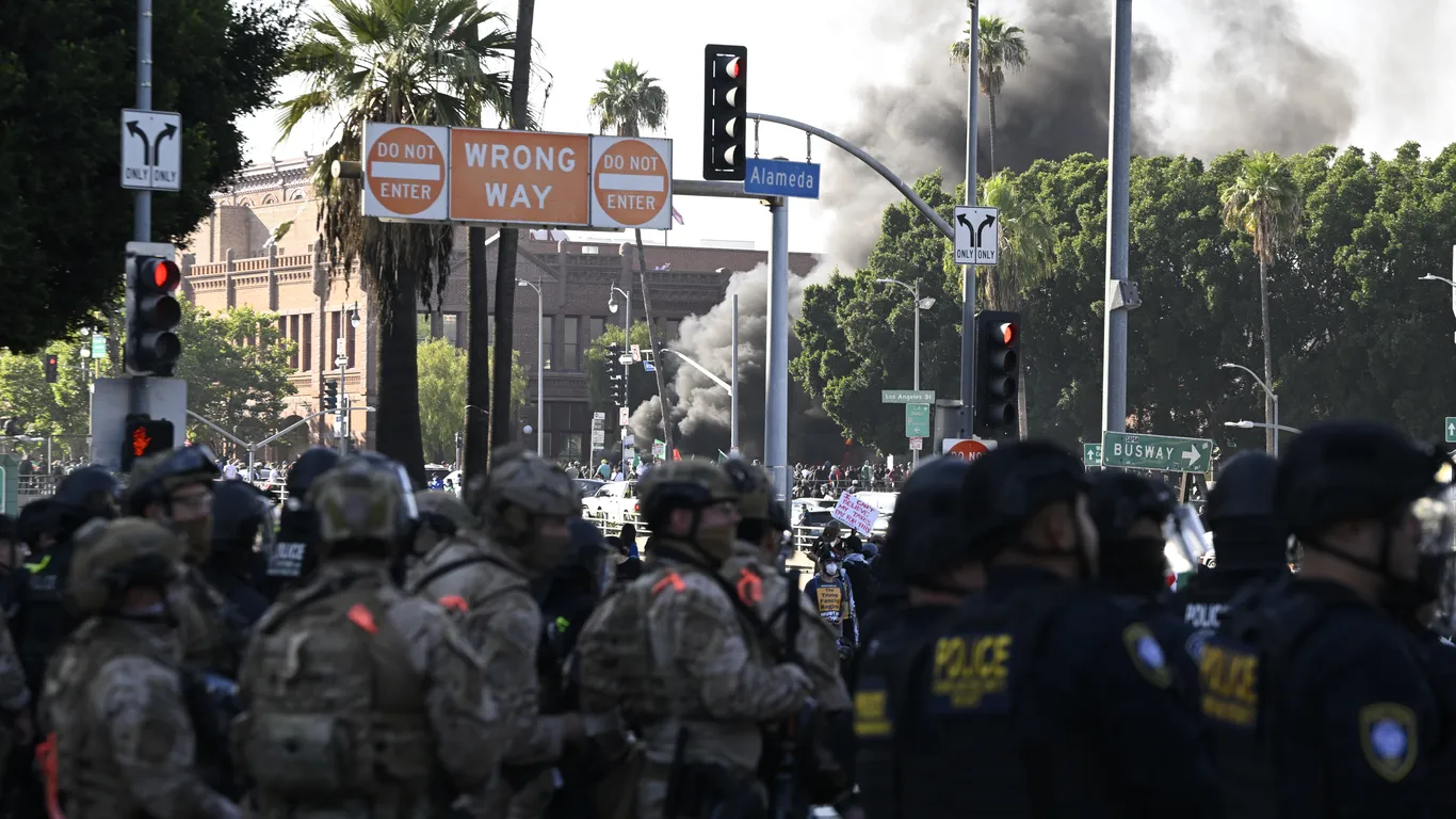 LA protests escalate over immigration raids and National Guard deployment