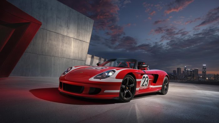 Featured image for Porsche Restores Carrera GT to Pristine Le Mans-Inspired Glory