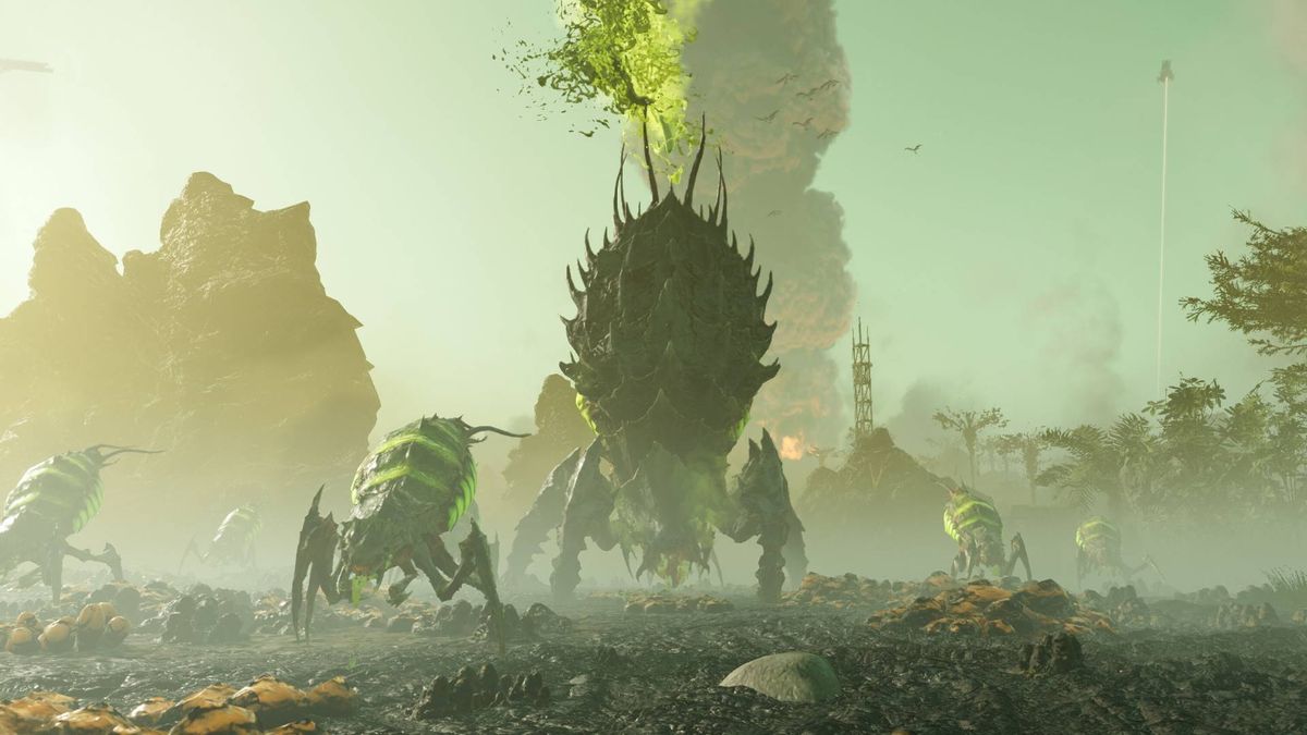 Featured image for "Helldivers 2 Players Crush 2 Billion Terminids in Record Time, Raising Concerns About Kill Tracking"