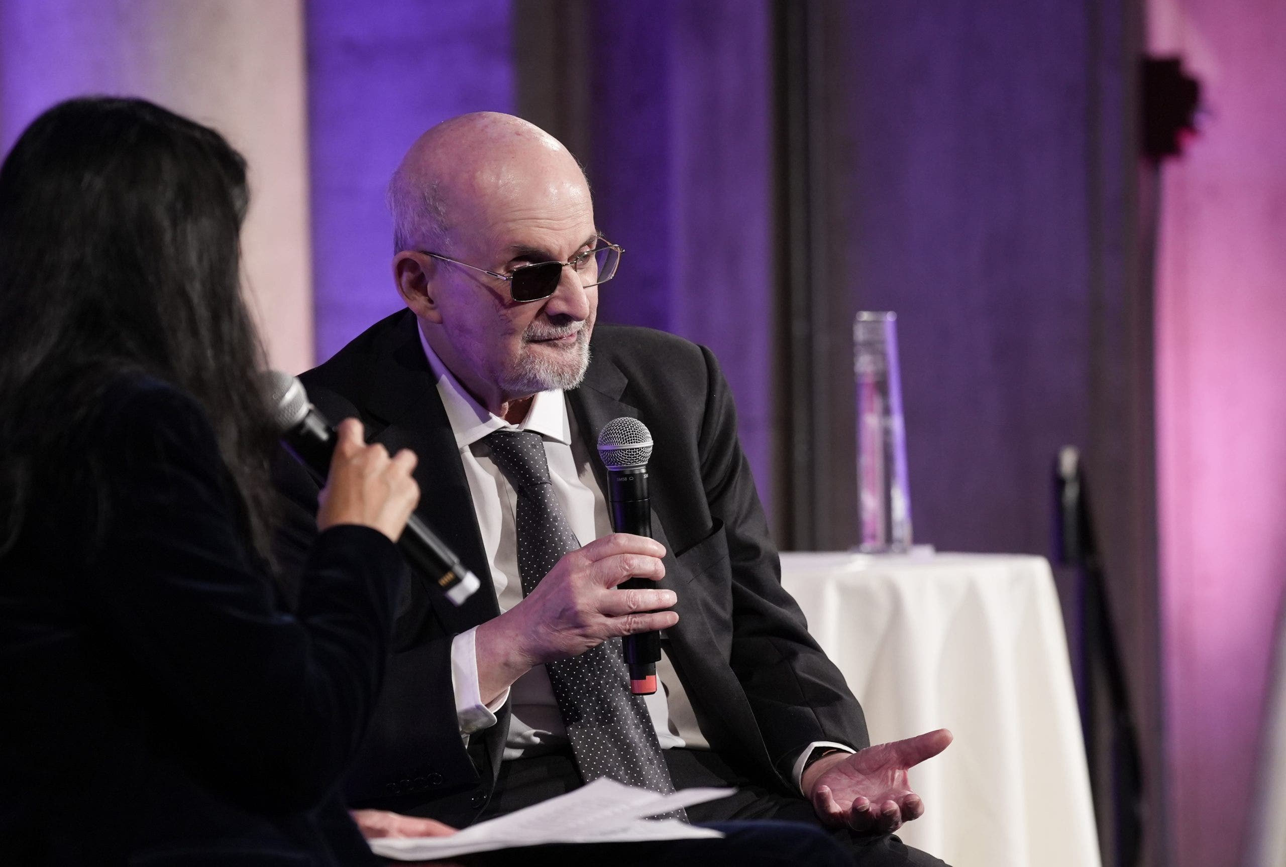 Featured image for Salman Rushdie Reflects on Surviving Near-Fatal Knife Attack