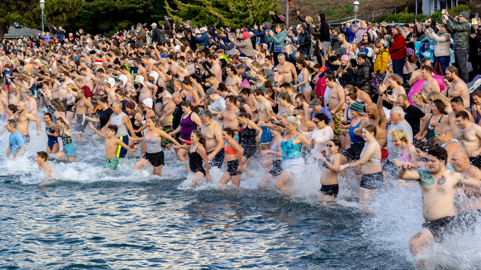 "Polar Bear Plunge Events Make a Splash Across the Nation on New Year's Day"