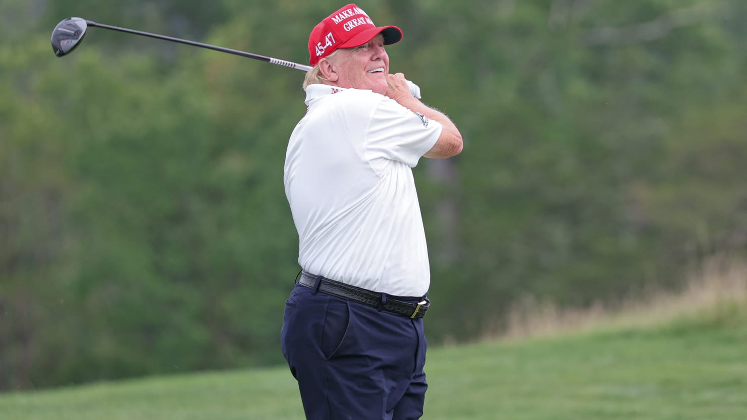 Featured image for "Trump's Golf Brags Draw Mockery from Biden"