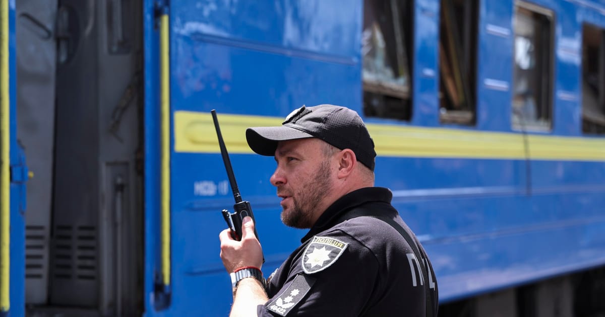 Featured image for Russian missile strikes in Ukraine kill 17 and injure hundreds amid NATO summit